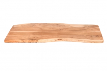 SAM® Tischplatte Baumkante Akazie Natur 100 x 40 cm CURTIS
