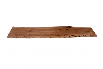  Tischplatte Baumkante Akazie Nuss 160 x 40 cm CURTIS