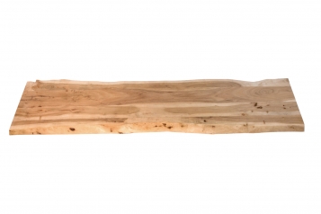 SAM® Tischplatte Baumkante Akazie Natur 200 x 40 cm CURTIS