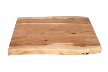 SAM® Tischplatte Baumkante Akazie Natur 60 x 40 cm CURTIS