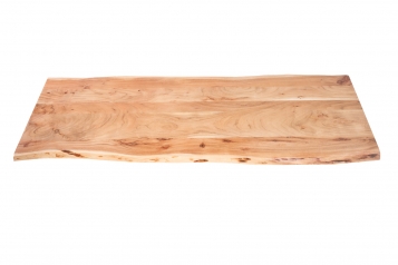 SAM® Tischplatte Baumkante Akazie Natur 160 x 60 cm CURT