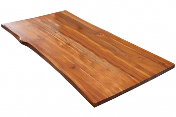 SAM® Tischplatte Baumkante Akazie cognac 140 x 80 cm Esra