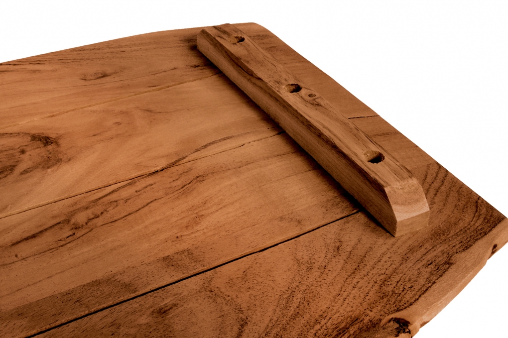  Tischplatte Baumkante Akazie Nuss 140 x 60 cm CURT itemprop=