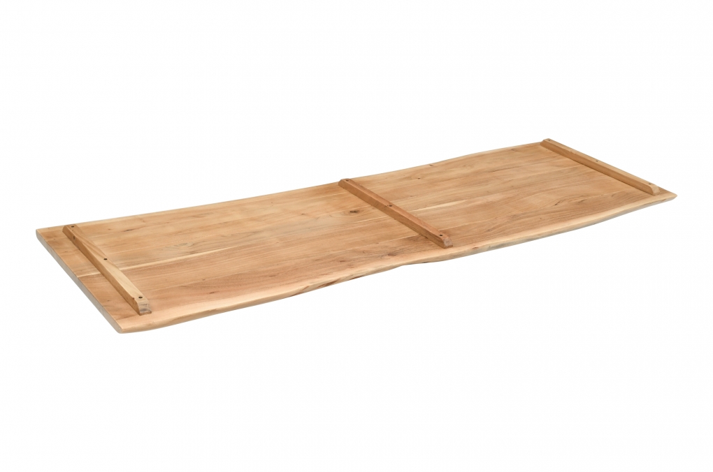  Tischplatte Baumkante Akazie Eiche 160 x 60 cm CURT itemprop=