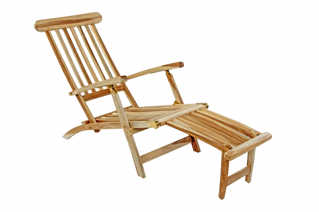 SAM® Gartenliege klappbar Teakholz Deckchair 150 cm PUCCON itemprop=