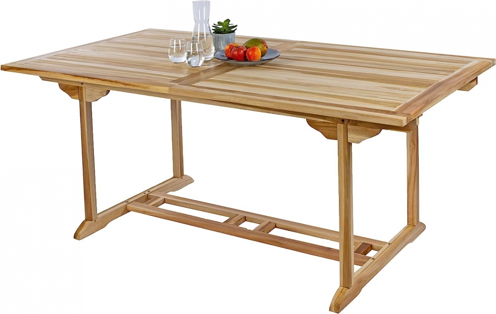  Gartenmöbel Set 9tlg Teak Gartentisch ausziehbar 180-240 cm KUBA/MENORCA itemprop=
