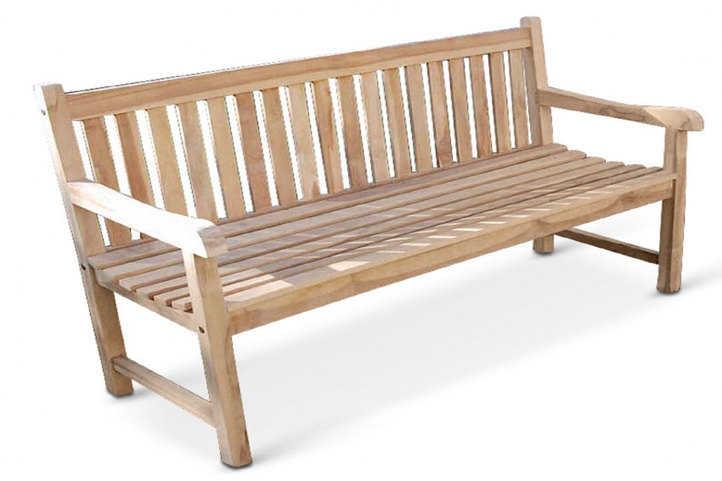  Gartenmöbel Set 4tlg mit Bank Teak Gartentisch ausziehbar 120-170 cm BORNEO/ARUBA itemprop=