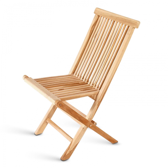 Balkonmöbel-Set 3tlg. Teak Klapptisch 70 x 70 cm SUNSET/MENORCA itemprop=