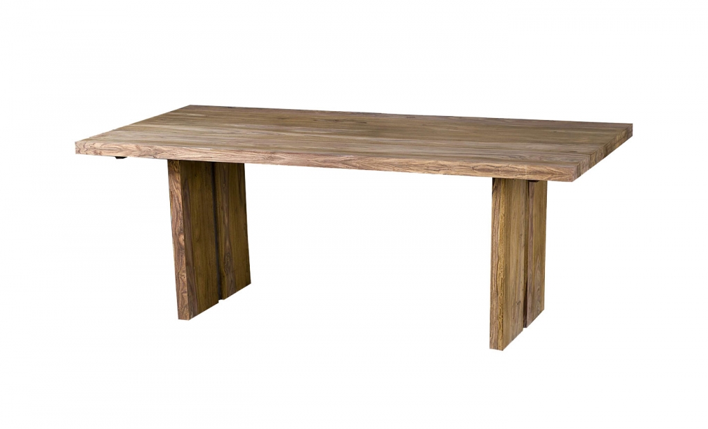 SAM® Esstisch Massivholz 197 x 100 cm Holztisch Sheesham SENSO itemprop=