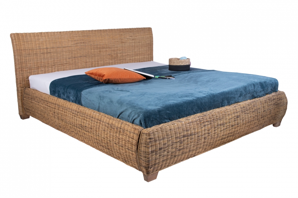 SAM® Rattanbett Doppelbett 180 x 200 cm Rattan Ngan itemprop=