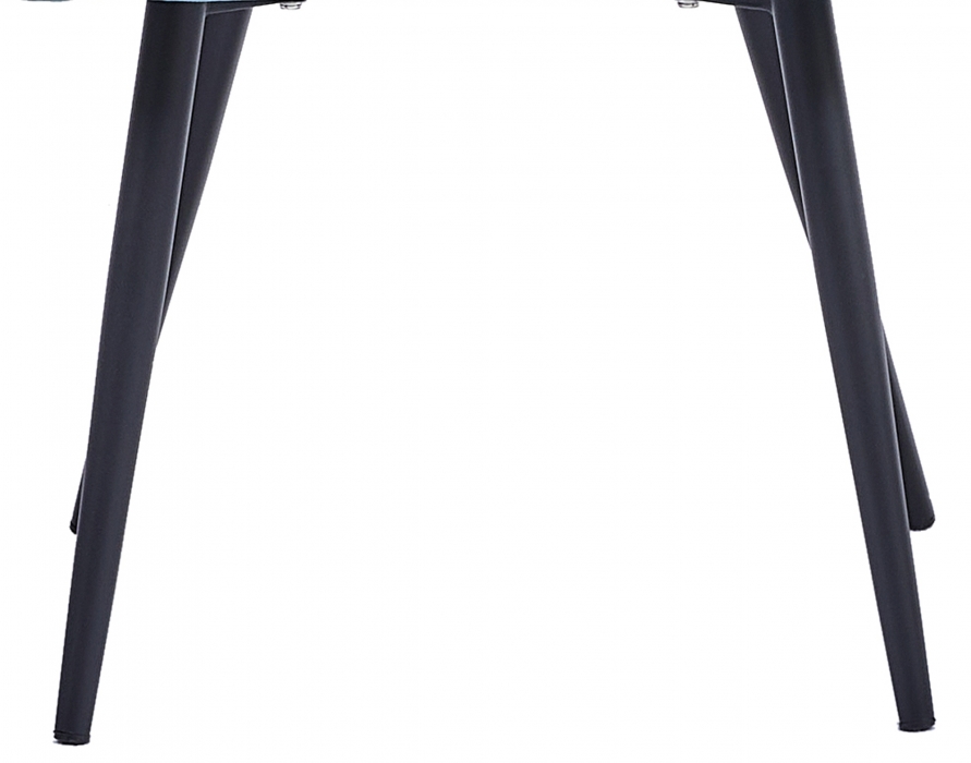  Esszimmer Armlehnstuhl Samt anthrazit schwarz Metallbeine LARS itemprop=