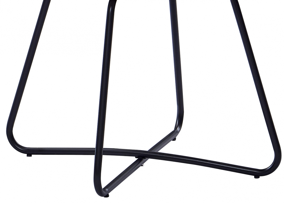  Schalenstuhl Samtbezug rosa Gestell schwarz LENNY itemprop=