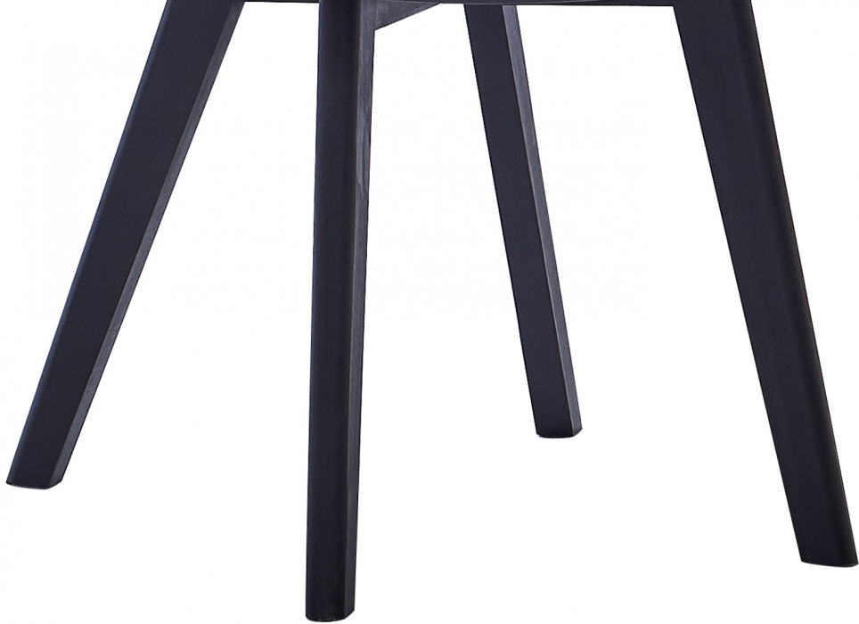 SAM® Schalenstuhl schwarz mit schwarzlackiertem Buchengestell LUIS itemprop=