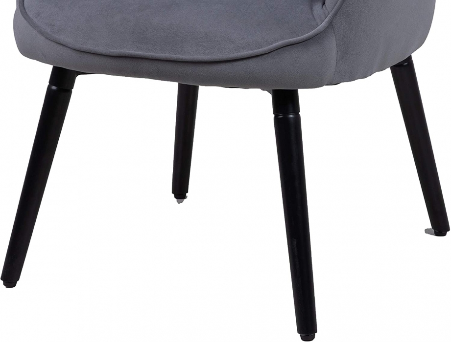 SAM® Armlehnstuhl Ohrensessel Samt Anthrazit Retro-Look ZAVEN itemprop=