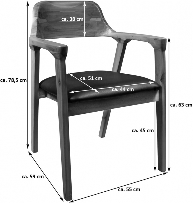 Essgruppe 200 cm Akazie naturfarben schräges Gestell schwarz mit 8 Stühlen HOBART itemprop=