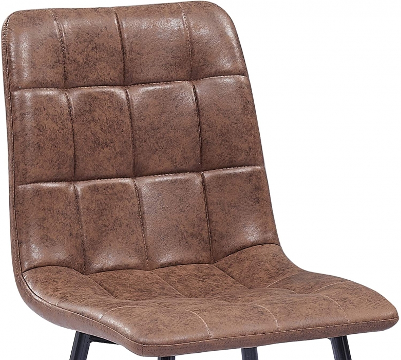 SAM® Baumkante Essgruppe Cognac 160 x 85 mit Stühle Lisa 7tlg. BIANCA itemprop=