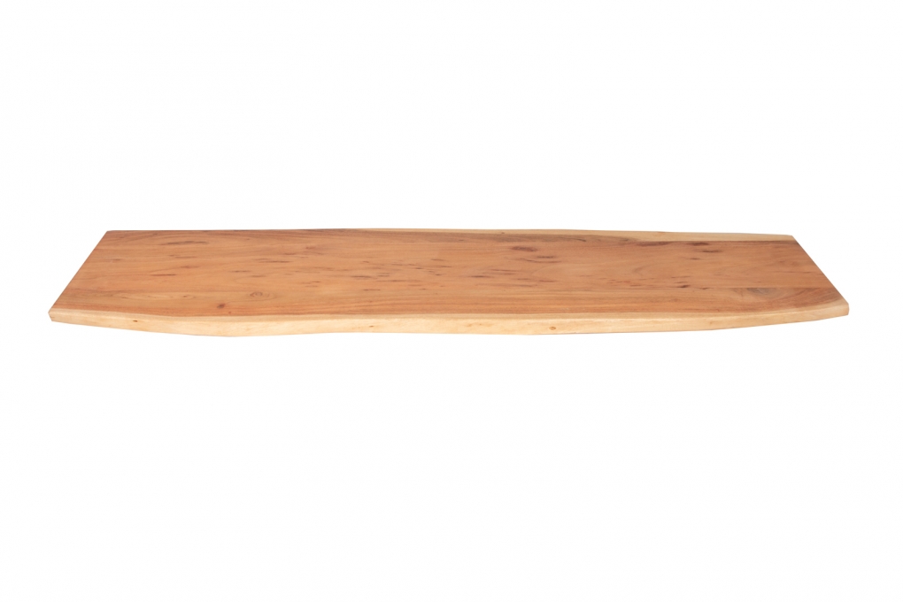 SAM® Tischplatte Baumkante Akazie Natur 140 x 40 cm CURTIS itemprop=