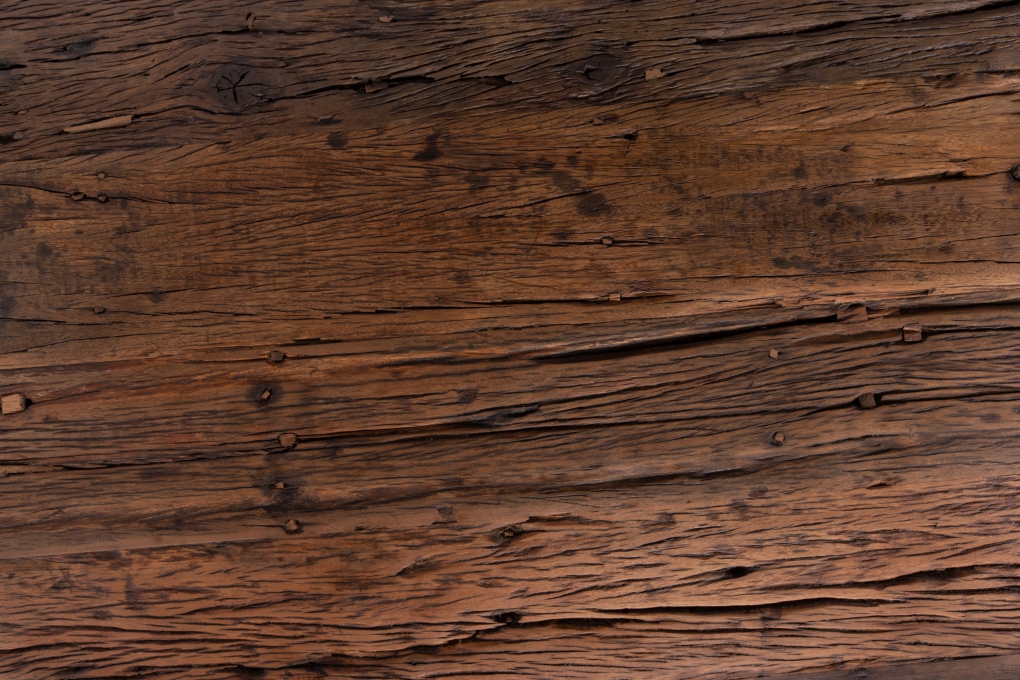 Baumkantentisch Rough Wood Platte 260 cm U-Gestell schwarz Ramon itemprop=