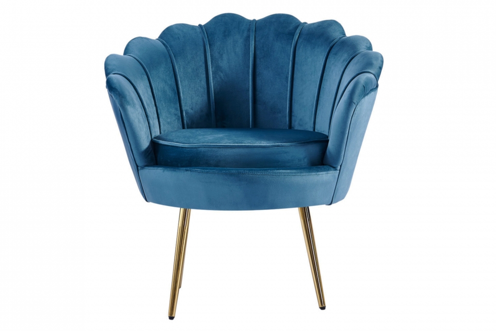 SAM® Armlehnsessel Polstersessel Samt Türkis Retro-Look BIG CHAIR itemprop=
