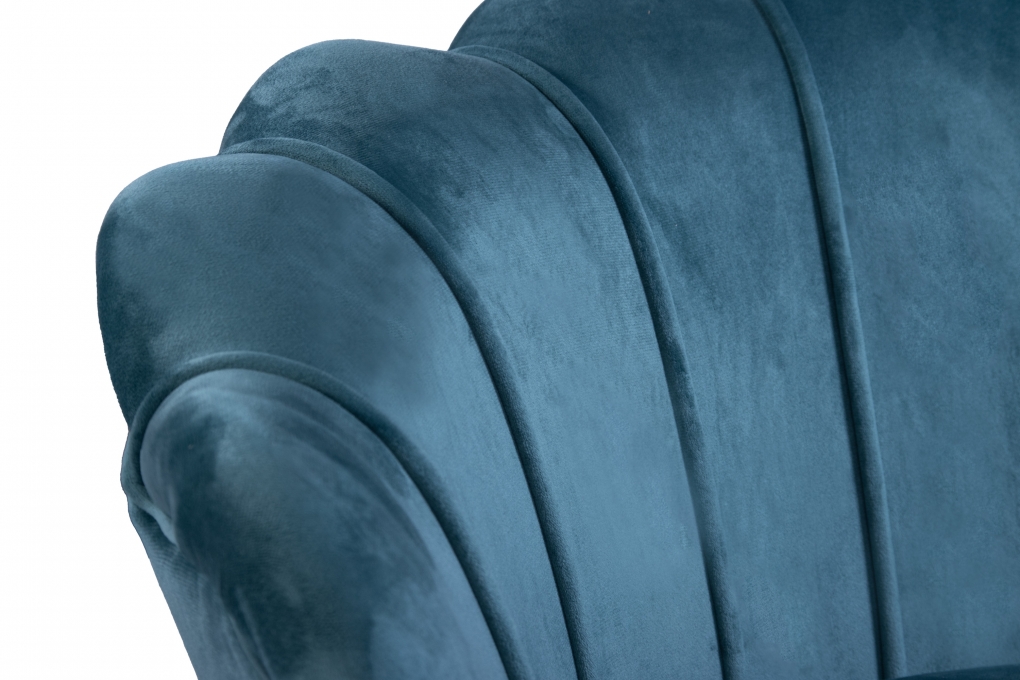SAM® Armlehnsessel Polstersessel Samt Türkis Retro-Look BIG CHAIR itemprop=