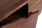Sideboard Kommode Akazienholz nussbaumfarben massiv 200 x 80 cm Sukhothai