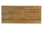 SAM® Sideboard Kommode 132 x 84 x 44 cm Pinienholz weiß hongifarben lasiert MEXICO