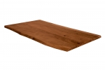 SAM® Tischplatte Baumkante Akazie Nuss 100 x 60 cm CURT