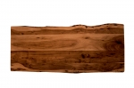  Tischplatte Baumkante Akazie Nuss 140 x 60 cm CURT