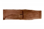  Tischplatte Baumkante Akazie Nuss 160 x 40 cm CURTIS