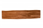  Tischplatte Baumkante Akazie Nuss 180 x 40 cm CURTIS