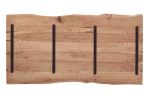 Tischplatte Baumkante Akazie Natur 280 x 100 cm NOAH