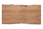 Tischplatte Baumkante Akazie Natur 300 x 100 cm NOAH
