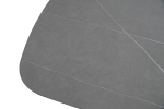 Esstisch Keramik 180 (240) x 90 mit ausziehbar schwarz Mikado-Gestell MELODIE