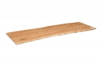  Tischplatte Baumkante Akazie Eiche 160 x 60 cm CURT