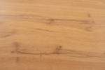 Esstisch Baumkante Holz-Optik Wildeiche 140 x 80 Spider-Gestell schwarz JOSY
