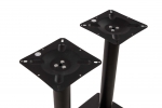 Tischgestell Bistrotische & Esstische Standfuß Doppelsäule 40x70x72 cm schwarz