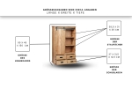 Highboard Baumkante 90 x 45 x 150 cm Akazienholz massiv naturfarben LIAN II