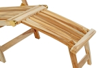 SAM® Gartenliege klappbar Teakholz Deckchair 150 cm PUCCON