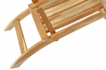 SAM® Gartenliege klappbar Teakholz Deckchair 150 cm PUCCON