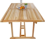 SAM® Gartenmöbel Set 9tlg Teak Gartentisch ausziehbar 180-240 cm KUBA/MENORCA