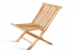 Balkonmöbel-Set 3tlg. Teak Klapptisch 70 x 70 cm SUNSET/MENORCA