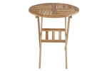 SAM® Balkontisch rund 70 x 70 cm Teak Terrassentisch ROMANA