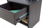 Nachttisch Holz Nachtkonsole Buche wenge 40 x 33 cm CAMPINO