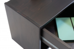 Nachttisch Holz Nachtkonsole Buche wenge 40 x 33 cm CAMPINO