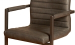 SAM® Esszimmerstuhl Freischwinger anthrazit Eisengestell PARZIVO
