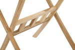 Balkontisch Teak rund klappbar 80 x 80 cm RONDO