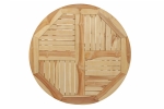Balkontisch Teak rund klappbar 80 x 80 cm RONDO