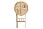 Balkontisch Teak rund klappbar 80 x 80 cm RONDO
