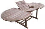 SAM® Gartenmöbel Set 7tlg Teak Gartentisch ausziehbar 180-240 cm ARUBA
