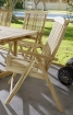 SAM® Teak Gartengruppe 7tlg. Kuba 150-200x100
